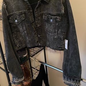 Cropped Jean jacket